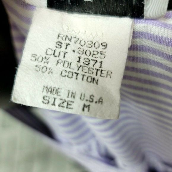 Vintage 90s J. Michelle Size M Purple White Striped Pregnancy Maternity Romper‎ - Picture 8 of 8